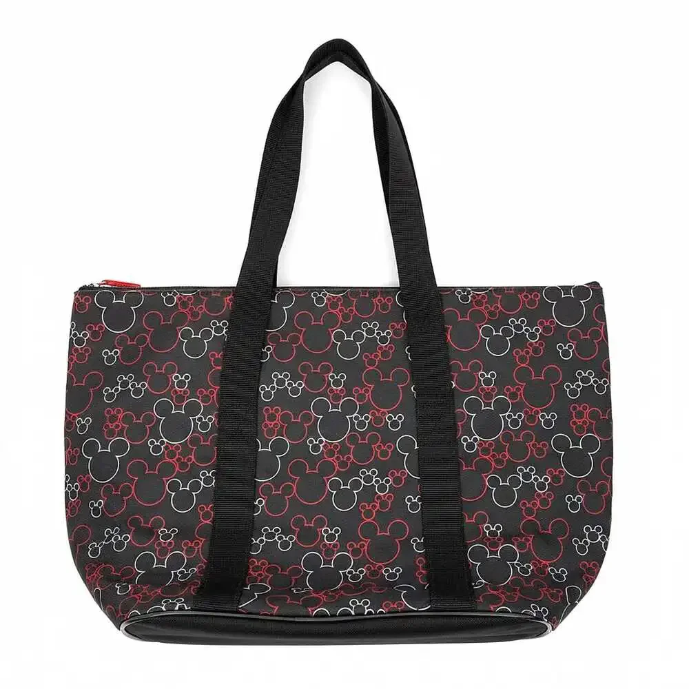 Disney Black Red Mickey Mouse Insulated Tote | OS Regular